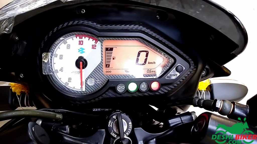 Bajaj Pulsar 2017 speedometer
