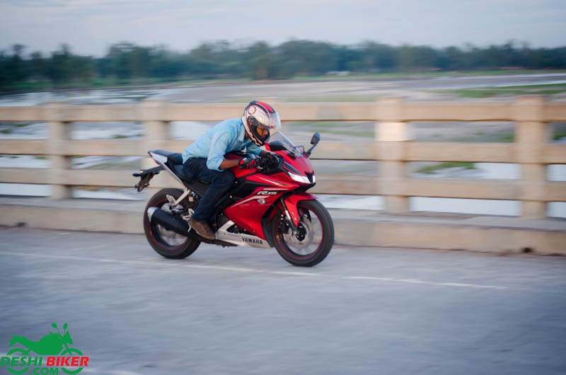 Yamaha R15 V3 Top speed